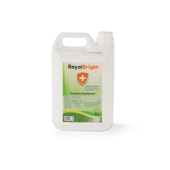 ROYALBRIGHT ANTISEPTIC LIQUID 5L FIRST AID 1X4Pieces