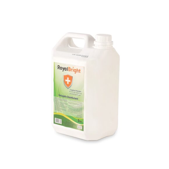ROYALBRIGHT ANTISEPTIC LIQUID 5L FIRST AID 1X4Pieces - Image 2