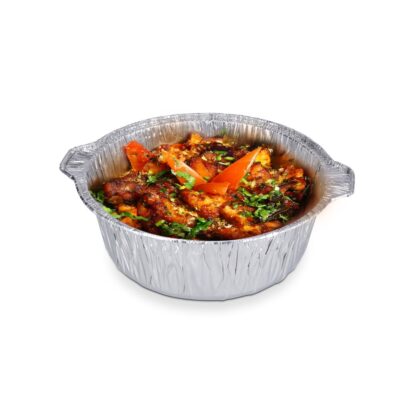 ALUMINIUM POT 25CM WITH LID - 150 PCS