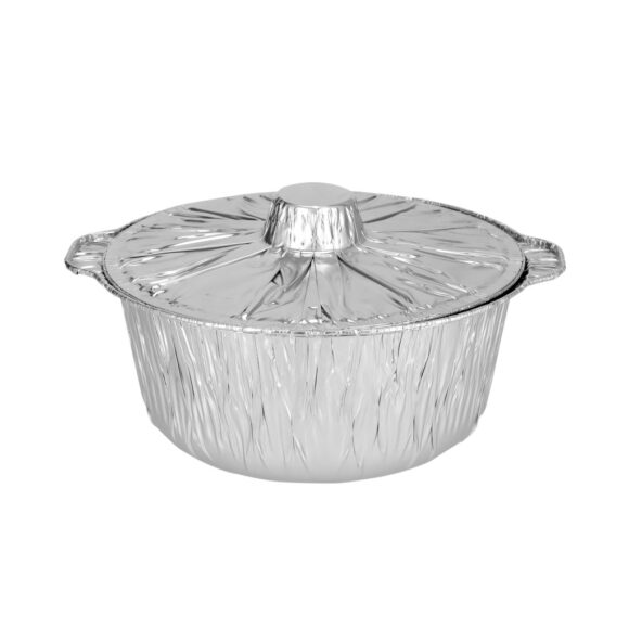 ALUMINIUM POT 29CM WITH LID - 100 PCS - Image 2
