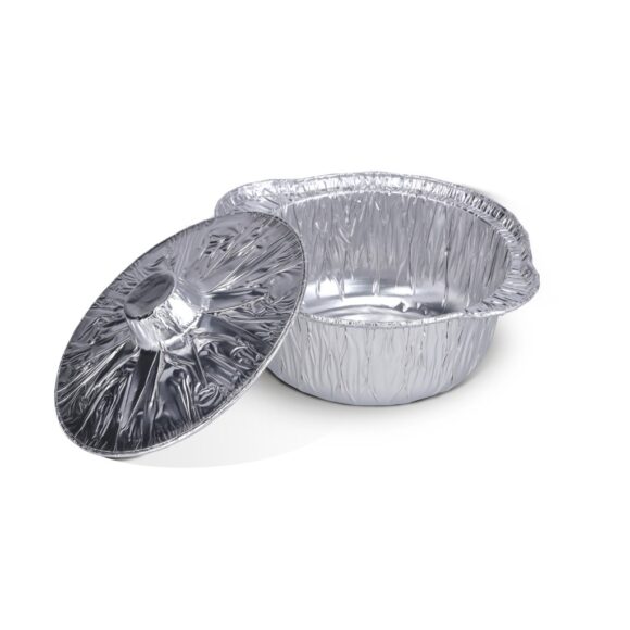 ALUMINIUM POT 29CM WITH LID - 100 PCS - Image 3