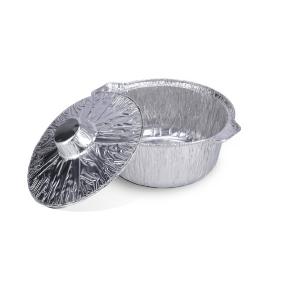 ALUMINIUM POT 33CM WITH LID - 100 PCS - Image 3