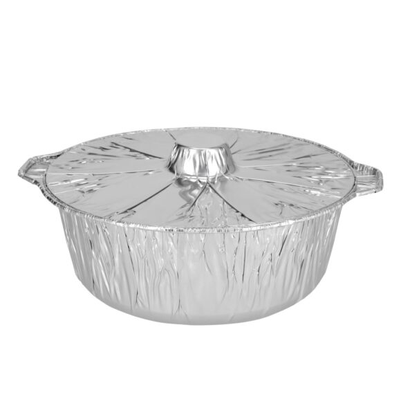 ALUMINIUM POT 39CM WITH LID - 50 PCS - Image 2