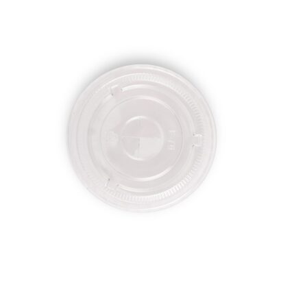 CLEAR FLAT LID 78MM 8 10OZ  1CTN 50PC*20BA