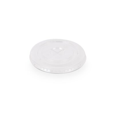 CLEAR FLAT LID 92MM 12/14/16OZ 1CTN 50*20B