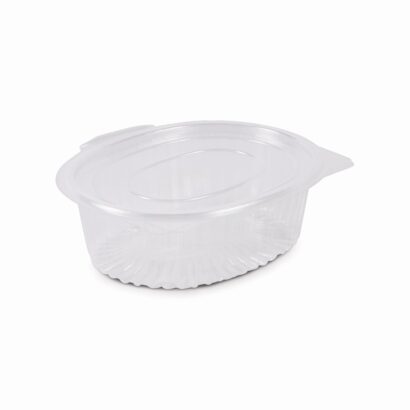 CLEAR HINGED CONTAINER 500ML 1X250