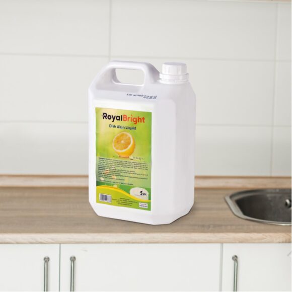 ROYAL BRIGHT DISH WASH LIQUID 5LTR 1X4PC - Image 3