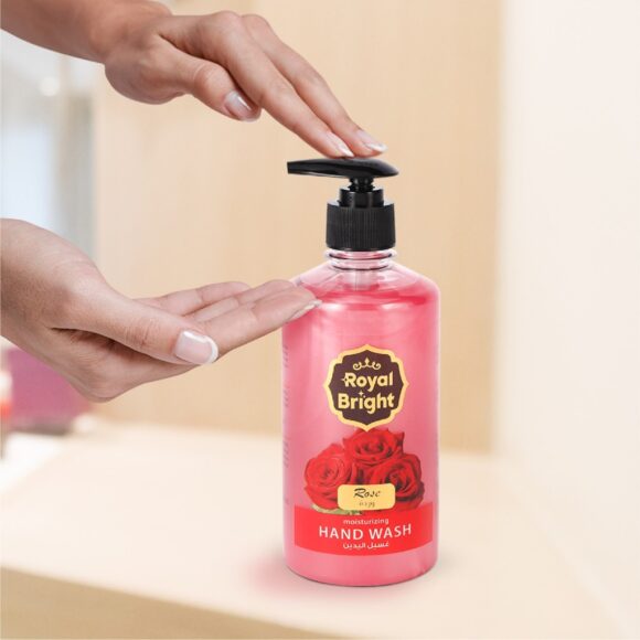 ROYALBRGHT HND WASH LIQUD 500ML ROSE 1X24Pieces - Image 3