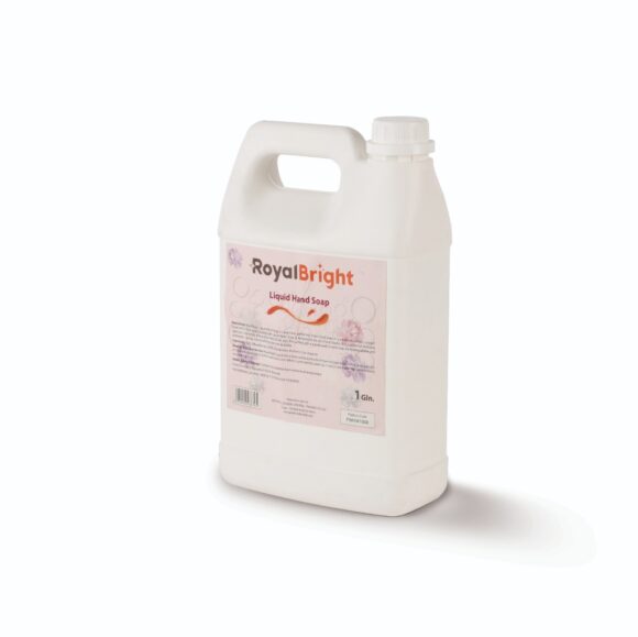 ROYALBRIGHT HAND WASH LIQUID 1 GALLON ROSE 1X4Pieces - Image 2