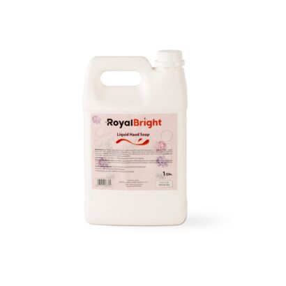 ROYALBRIGHT HAND WASH LIQUID 1 GALLON ROSE 1X4Pieces