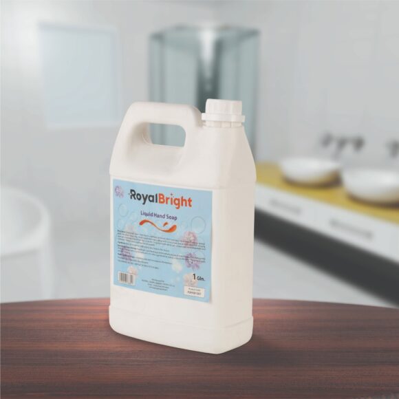ROYALBRIGHT HAND WASH LIQUID 1GALLON BLUE 1X4Pieces - Image 3
