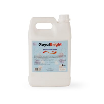ROYALBRIGHT HAND WASH LIQUID 1GALLON BLUE 1X4Pieces