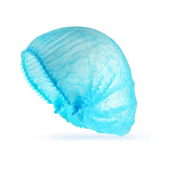 NON WOWEN MOB CAP BLUE 21" 100X10PCKT - Image 2
