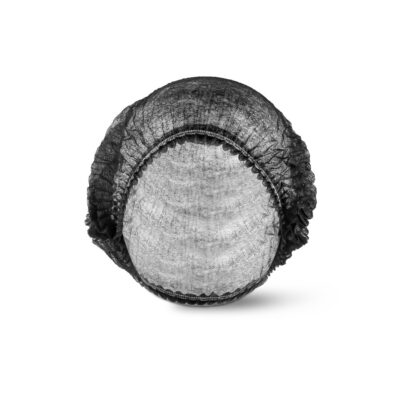 NON WOWEN MOB CAP BLACK 21" 100X10PKT