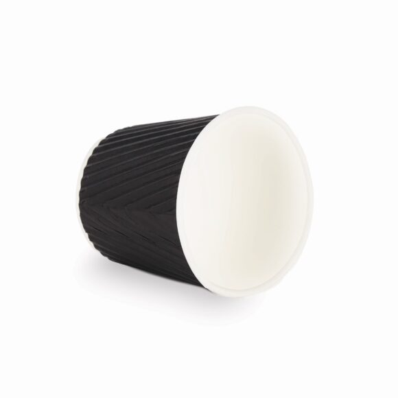 PAPER RIPPLE CUP 4OZ 1CTN 40BAG*25PCS BLACK - Image 3