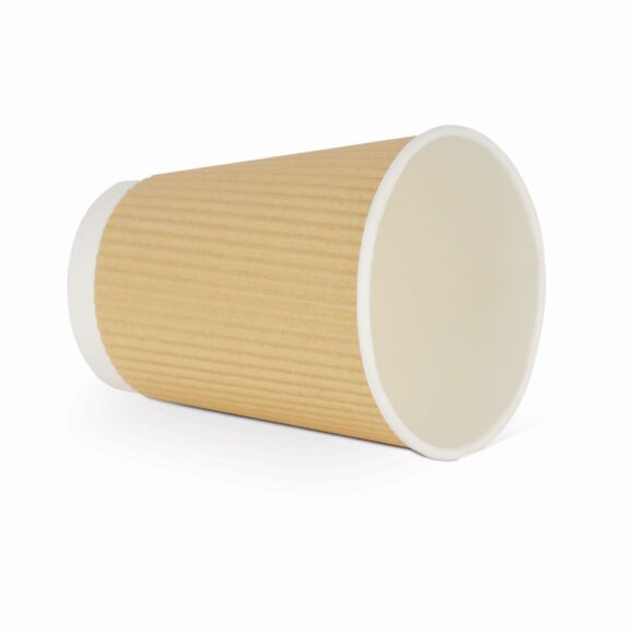 PAPER RIPPL CUP 12OZ 1CTN 20BAG*25PCS BROWN - Image 3