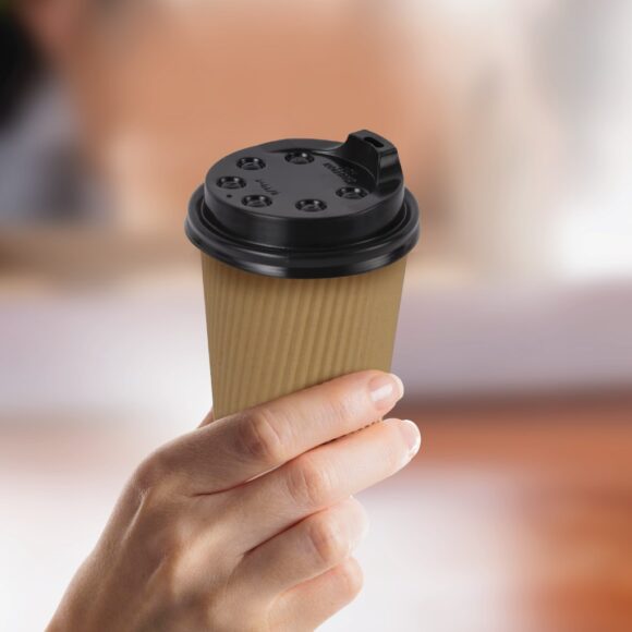 8OZ 80MM ZIP LID 1CTN 20BAG*50PCS BLACK - Image 3