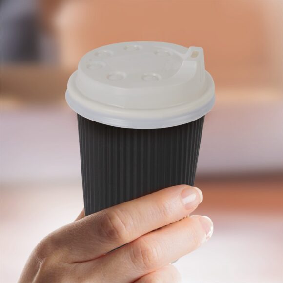 8OZ 80MM ZIP LID 1CTN 20BAG*50PCS WHITE - Image 3