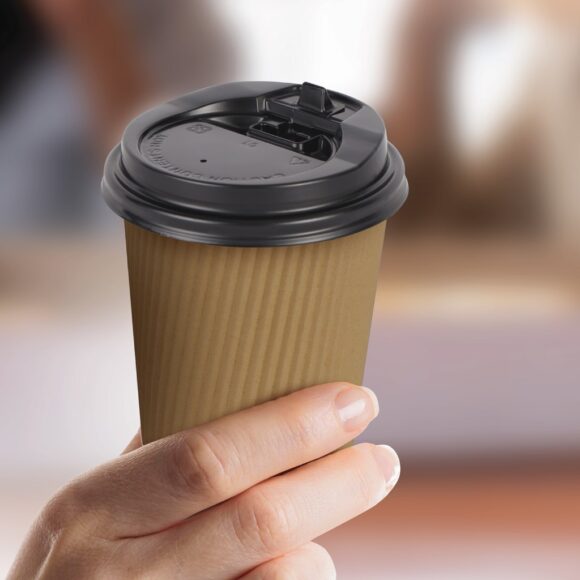 RECLOSABLE LID FOR PAPER CUP 90 MM DIAMETER, 12/16 OZ, PACK OF 50 - Image 4