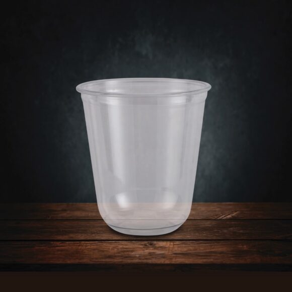 U SHAPE CLEAR PET GLASS 12OZ 1CTN 50PC*20B - Image 3