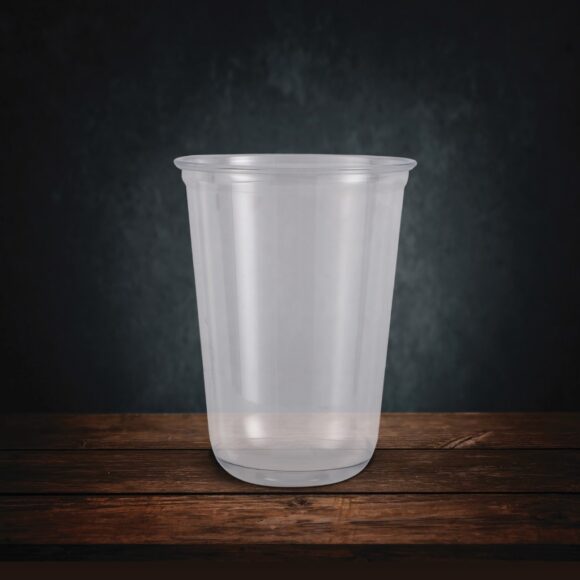 U SHAPE CLEAR PET GLASS 16OZ 1CTN 50PC*20B - Image 3