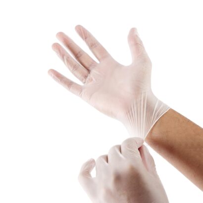 Vinyl Gloves Clear Powder-Free XL100Pcs