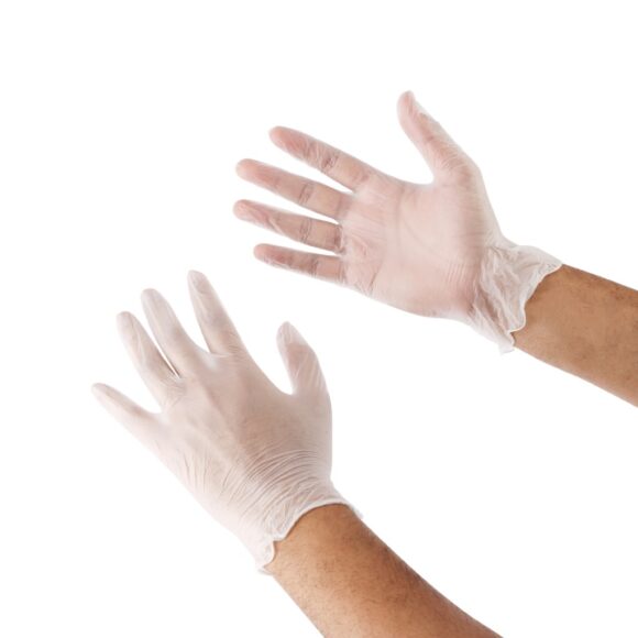 Vinyl Gloves Clear Powder-Free XL100Pcs - Image 2