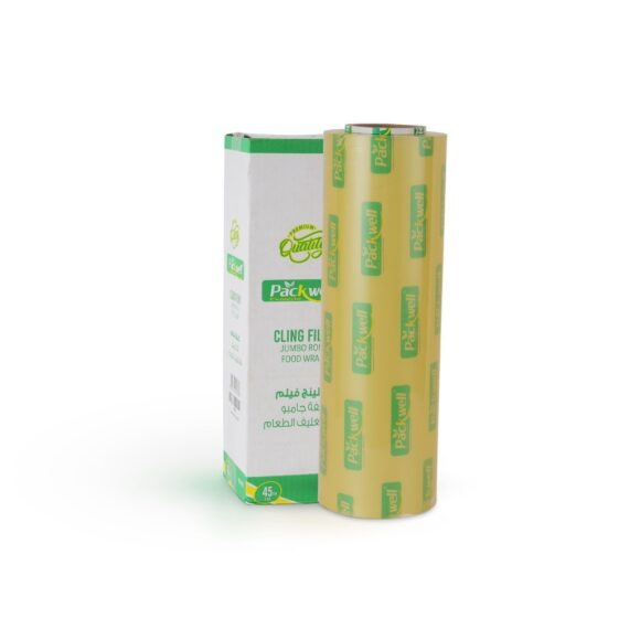 45 CM PVC CLING FILM 11 MIC, 1 ROLL, 5.0 KG - Image 2