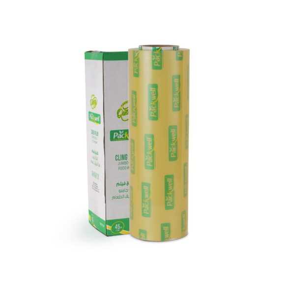 45 CM PVC CLING FILM 11 MIC, 1 ROLL, 5.5 KG - Image 2