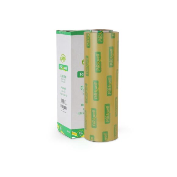 45 CM PVC CLING FILM 11 MIC, 1 ROLL, 10 KG - Image 2
