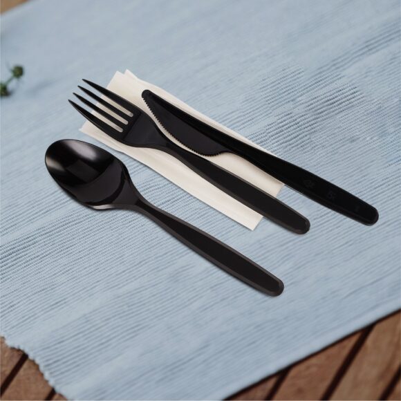 BLACK MD 4-IN-1 CUTLERY SET 500 PIECES, 3.2 GRAMS EACH - Image 3
