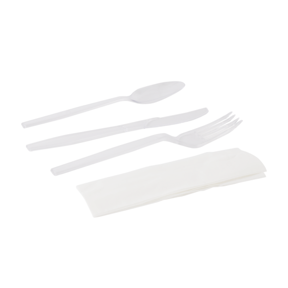 CLEAR HD 4-IN-1 CUTLERY SET 500 PIECES, 4.0 GRAMS EACH - Image 2