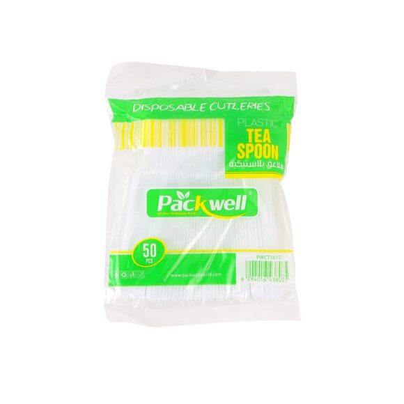 PLASTIC SPOON INDIVIDUALLY WRAPPED, 50 PIECES, 1.2 GRAMS EACH - Image 2