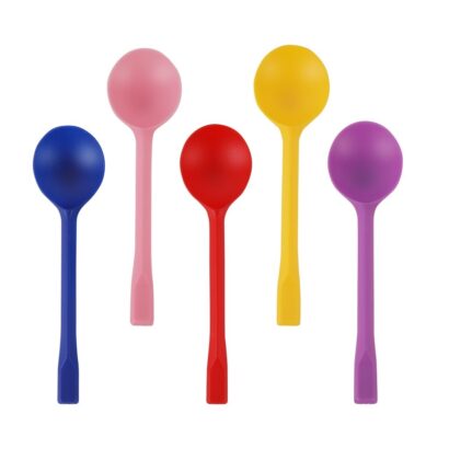 COLOR ROUND SPOON 50X40 PACKET. 2.3 GRAMS EACH