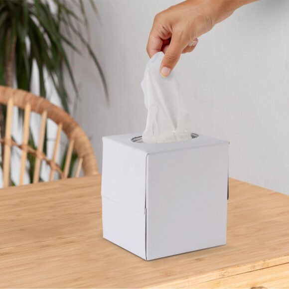 SQUARE TISSUE BOX 80 SHEETS, 1X48 BOX PIECES - Image 3
