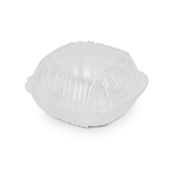 CLEAR BURGER CONTAINER 6" 1X500