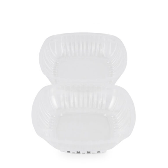 CLEAR BURGER CONTAINER 6" 1X500 - Image 2