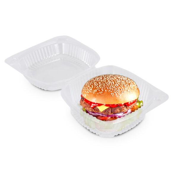 CLEAR BURGER CONTAINER SMALL 1X500 - Image 3
