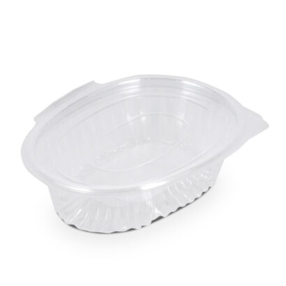 CLEAR HINGED CONTAINER 350ML 1X250