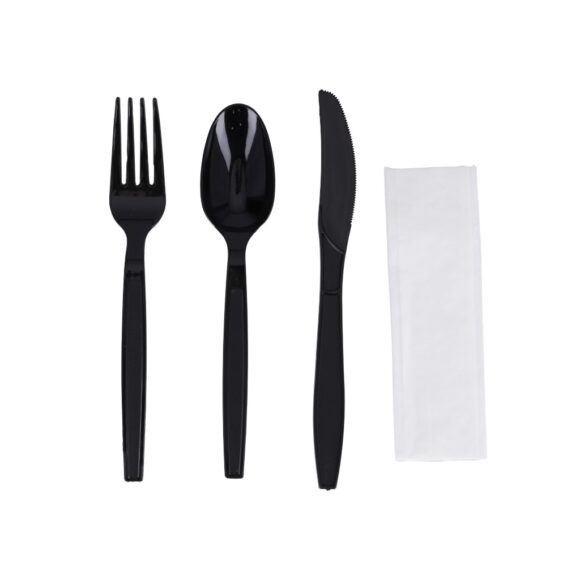 BLACK HD 4-IN-1 CUTLERY SET 500 PIECES, 4.0 GRAMS EACH