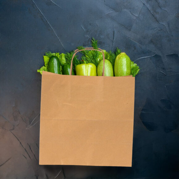 PAPER BAG BROWN 29X15X28CM  1X250PC - Image 4