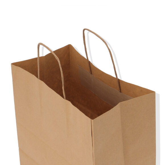 PAPER BAG BROWN 29X15X28CM  1X250PC - Image 3