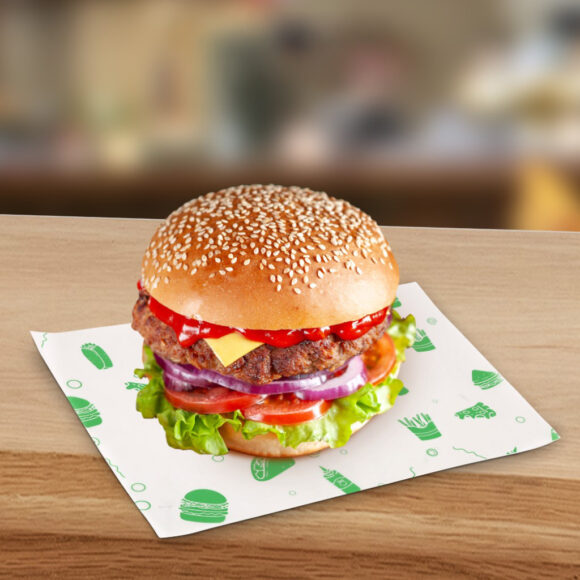 PRINTED SANDWICH PAPER RED 24X34CM - Image 4